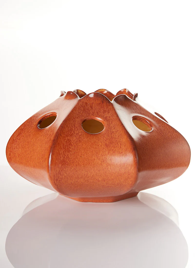 Bertoncello Ceramiche Abstract Sculptural Sea Urchin Vase, 1960s-70s - Image 3