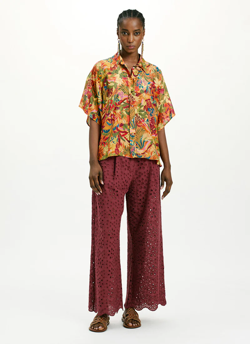 Brooklyn Printed Short Sleeve Shirt - Image 5