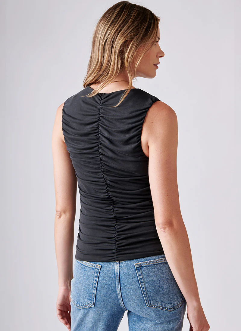 Christy Ruched Tank Top - Image 2