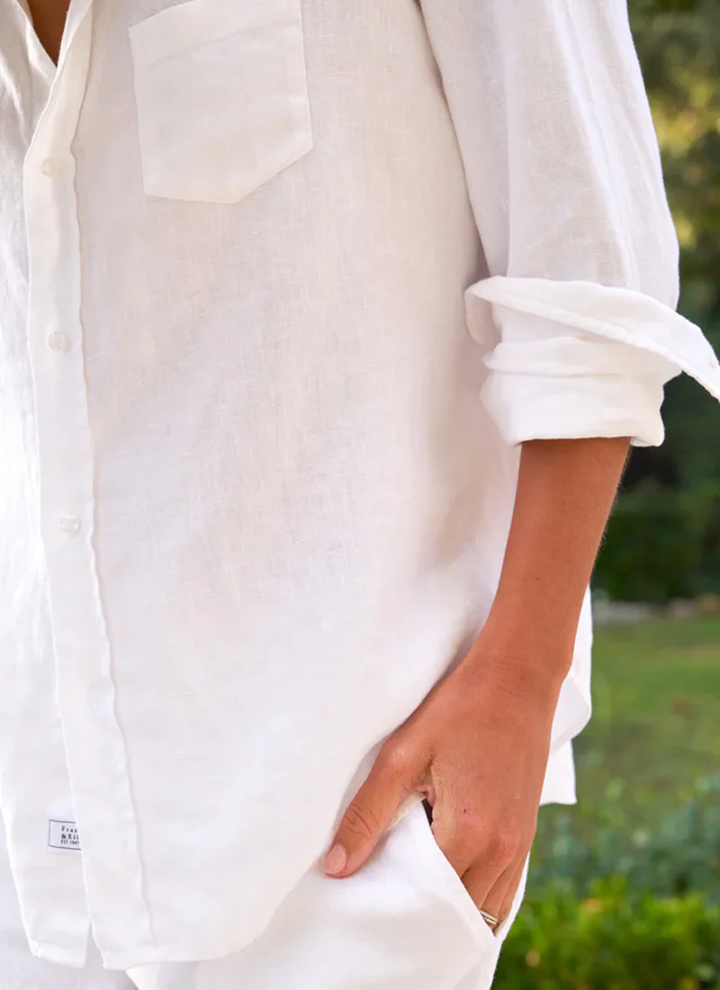 Eileen Washed Linen Shirt - Image 3