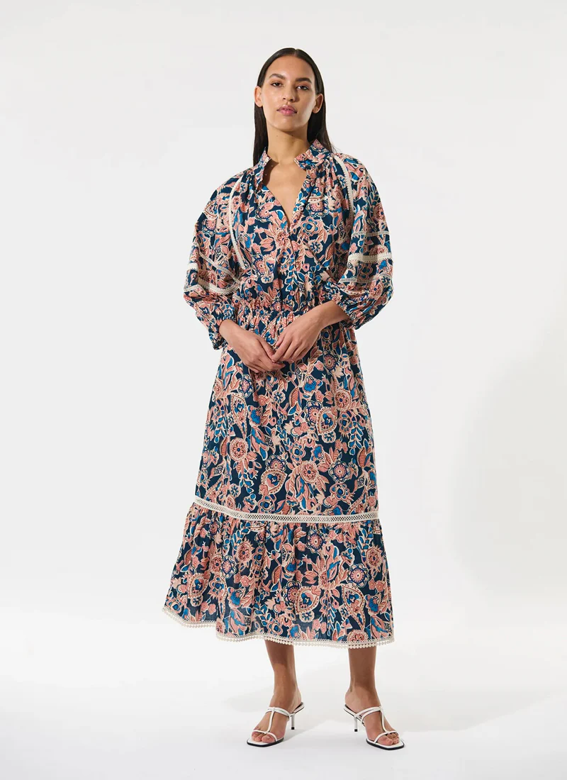 Elina Mid Sleeve Dress