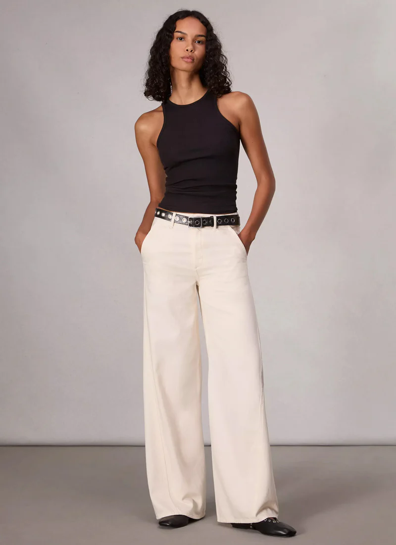 Featherweight Tailored Wide Leg Sofie Jeans - Image 5