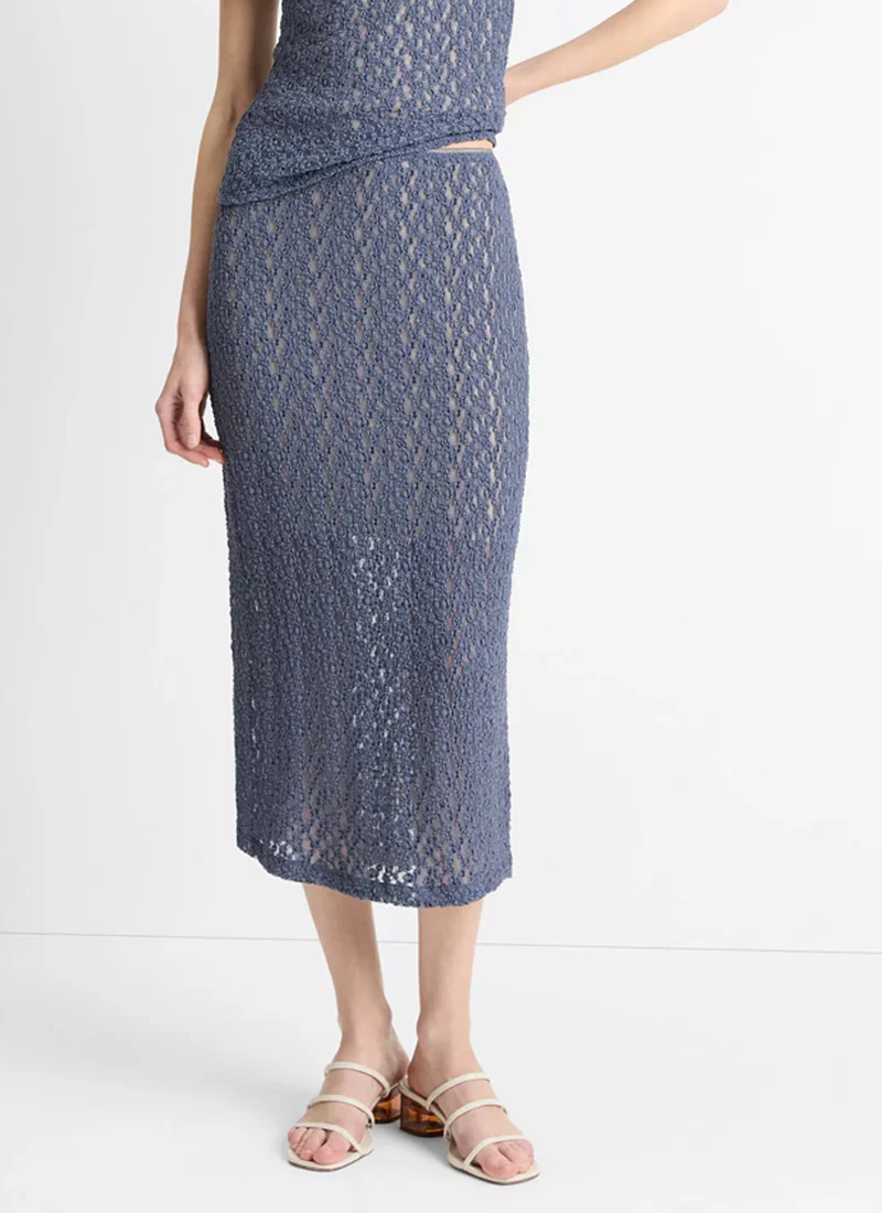 Floral Smocked Skirt