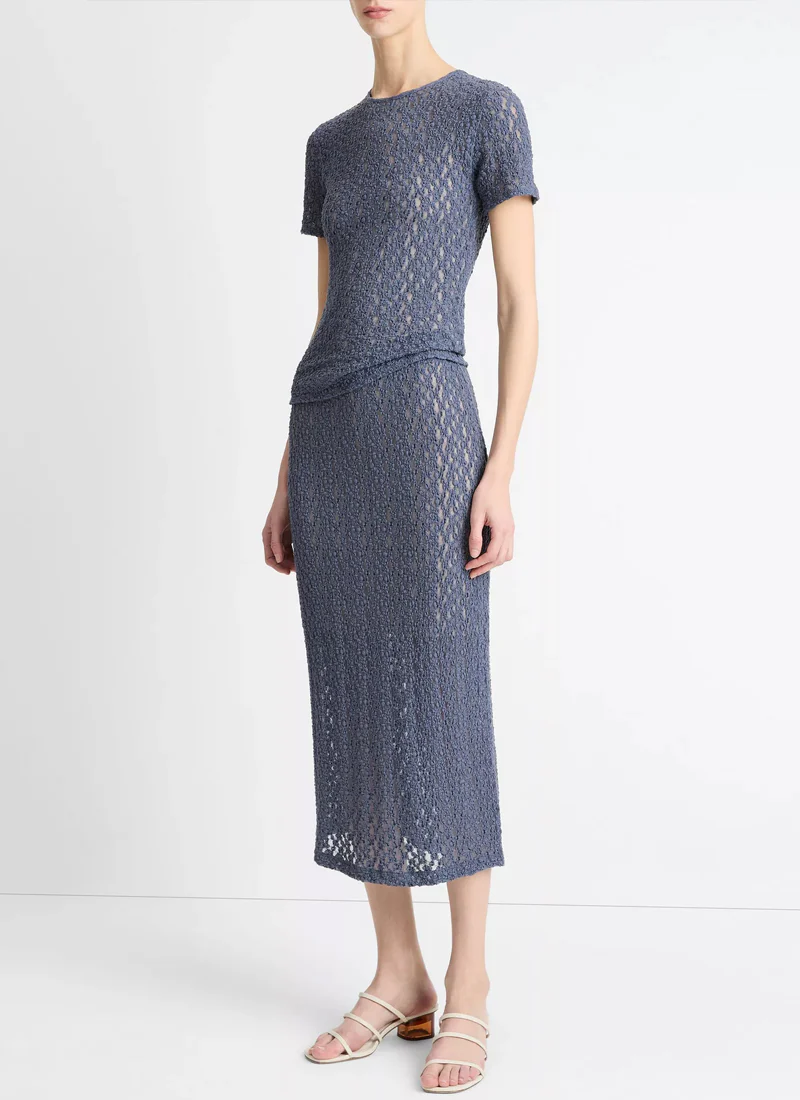 Floral Smocked Skirt - Image 4