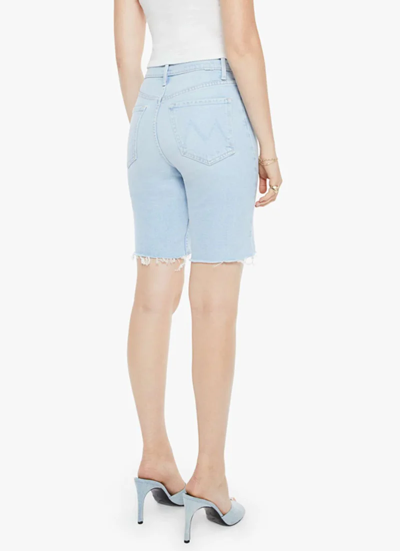 High Waisted Rider Bermuda Short Fray - Image 3