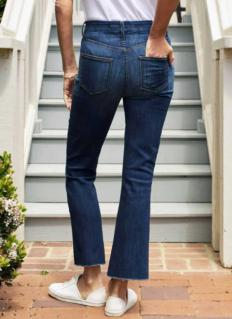 Killian Crop Flare Jeans - Image 2