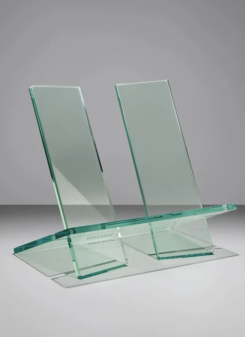 Large Crystal Green Bookstand