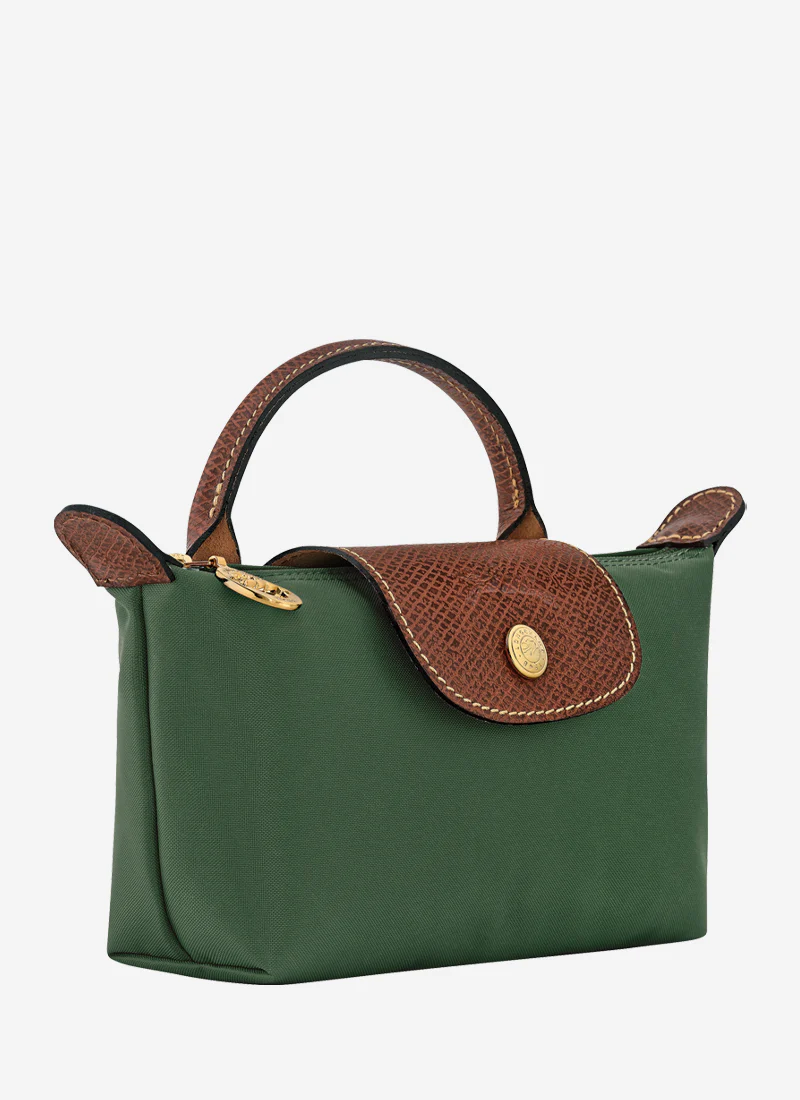 Le Pliage Original Pouch with Handle Hunter - Image 3