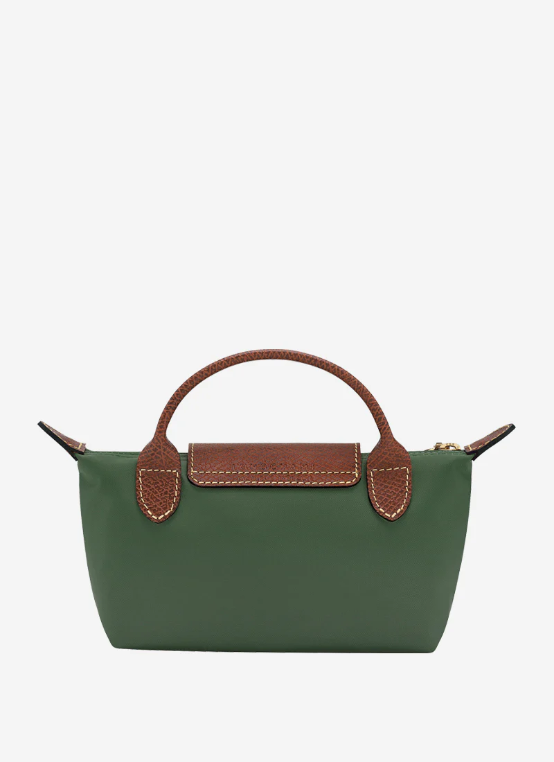 Le Pliage Original Pouch with Handle Hunter - Image 4