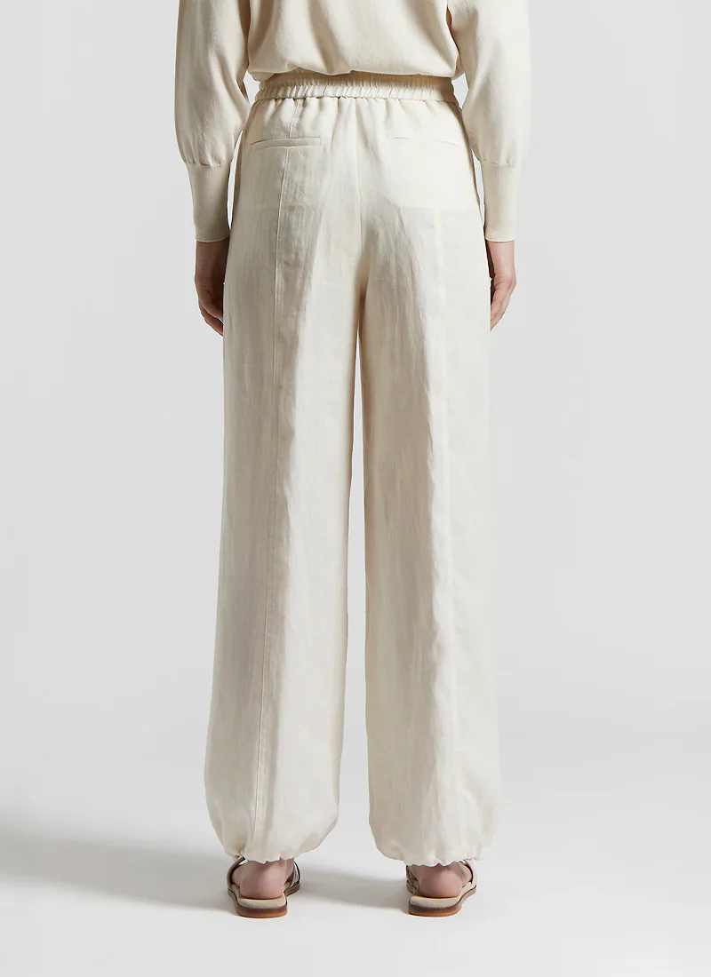 Linen Draw String Pant - Image 3