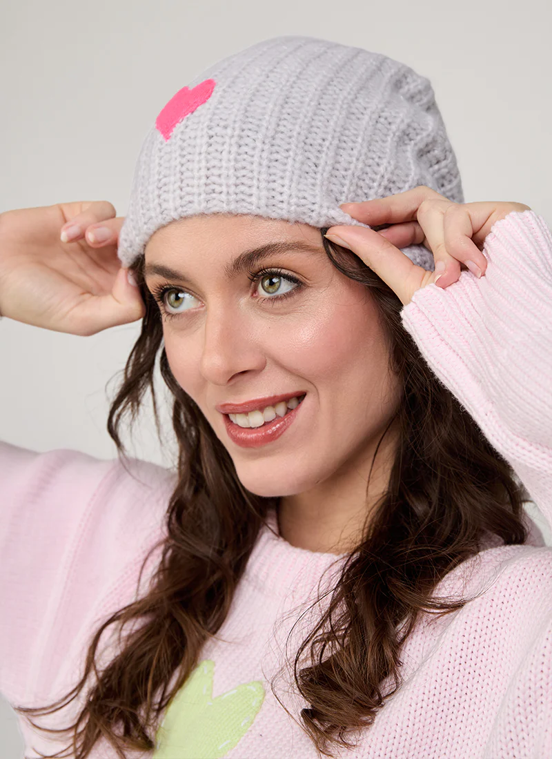 Love Beanie Silver - Image 3