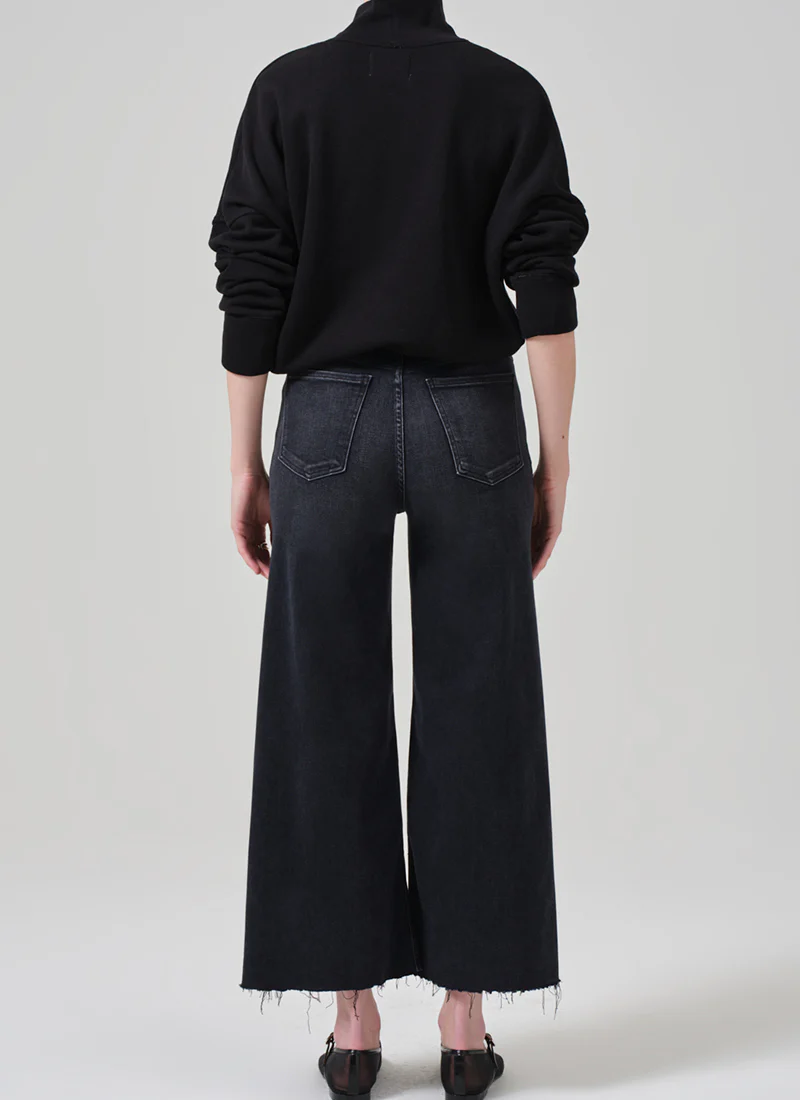 Lyra Wide Leg Crop Jeans - Image 4