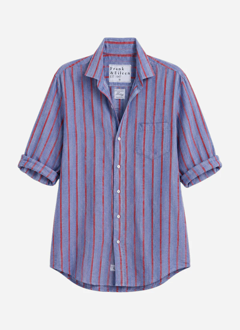 Mary Classic Linen Shirt Dress - Image 3