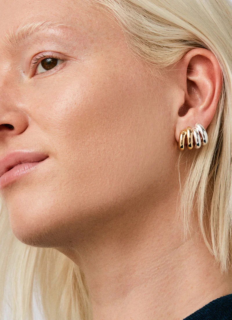 Mini Florence Silver Earrings - Image 4