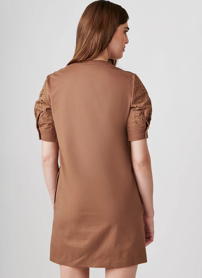Mirca Broderie Dress - Image 2