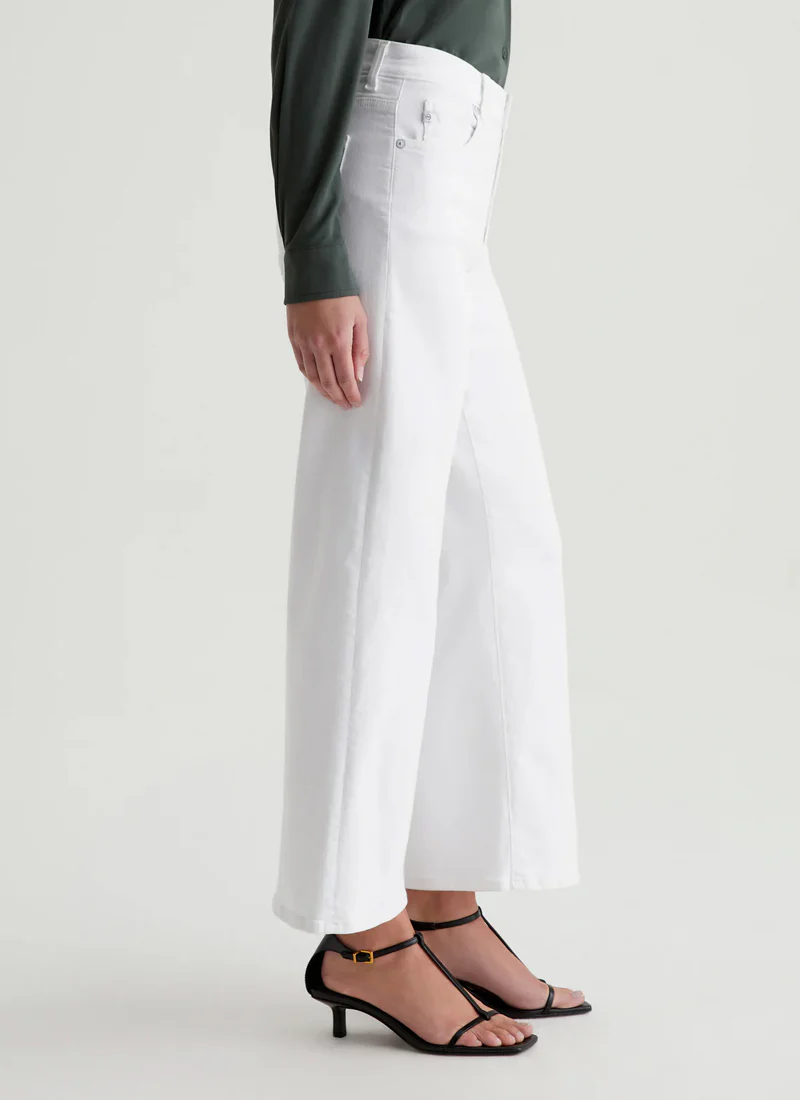 Saige Wide Leg Crop Jeans - Image 6