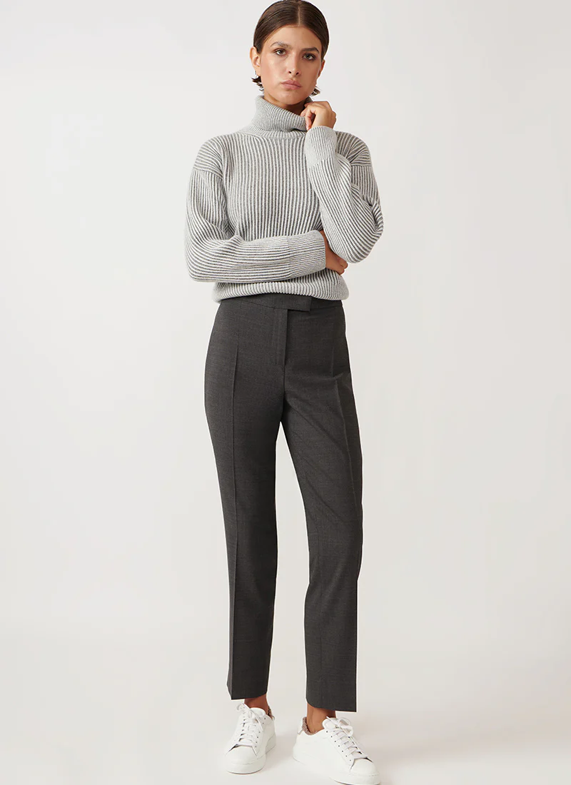 Straight-Leg Wool Trouser - Image 4