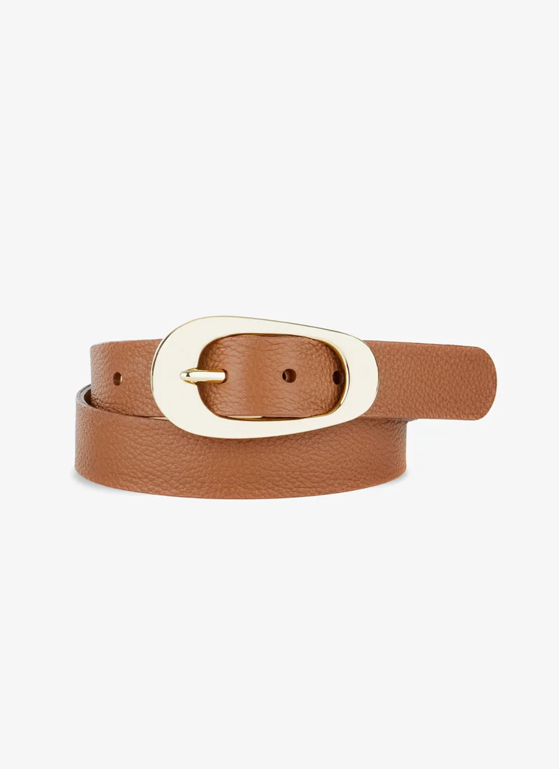 Zya Pebbled Belt