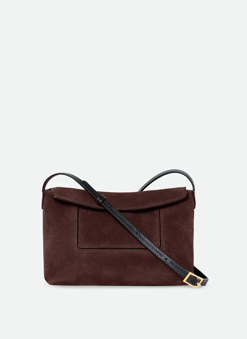 Penelope Slouch Suede Mini