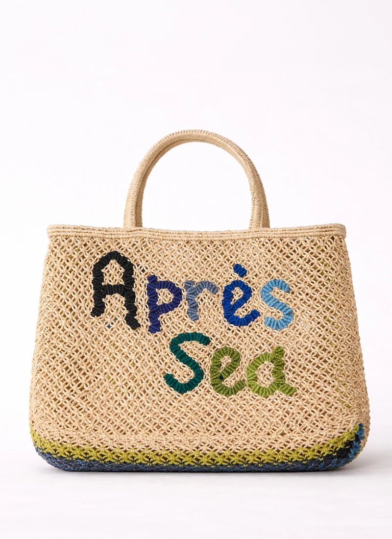 Apres Sea Jute Tote Bag