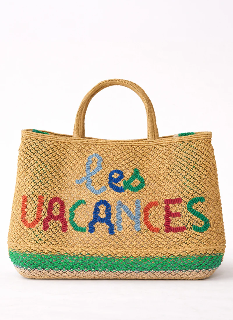 Barry Les Vacances Jute Tote - Image 2