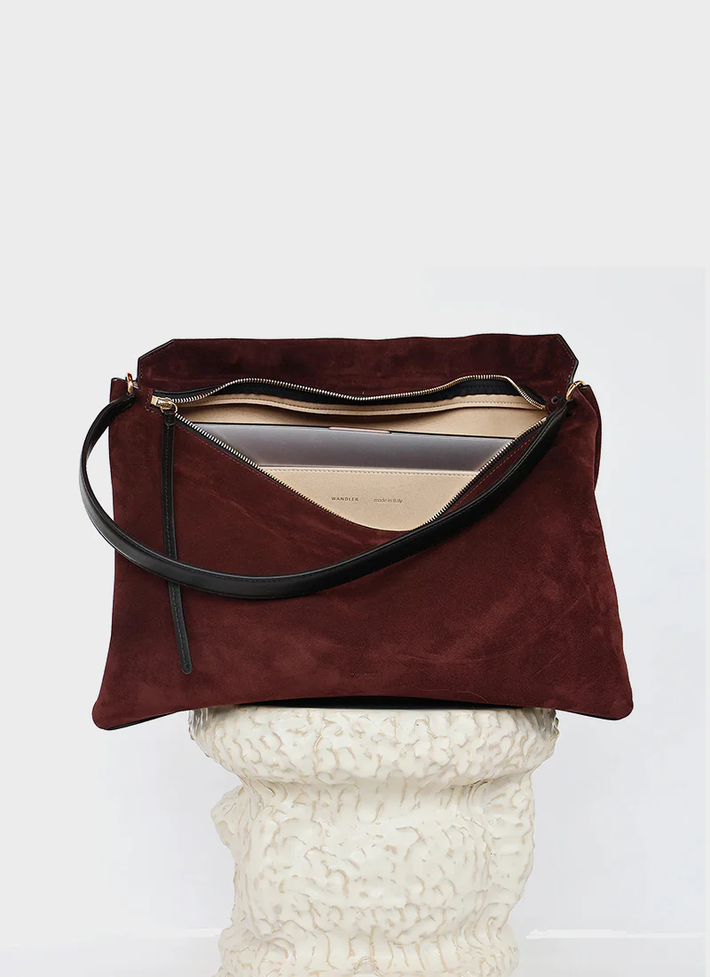 Penelope Suede Tote - Image 4