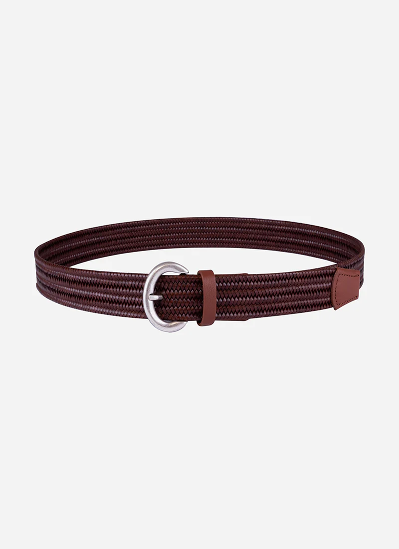 Fiamma Weave Leather Belt - Image 3