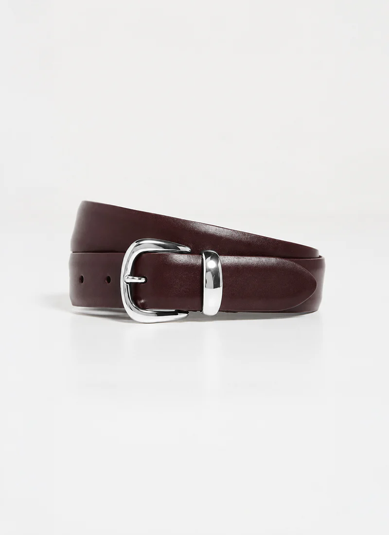 Harlow Smooth Calf Leather Belt