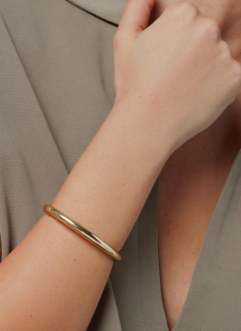 Gia Gold Bangle - Image 2