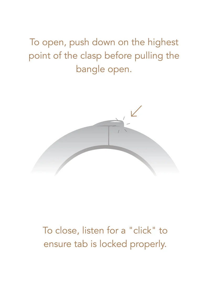 Gia Gold Bangle - Image 5