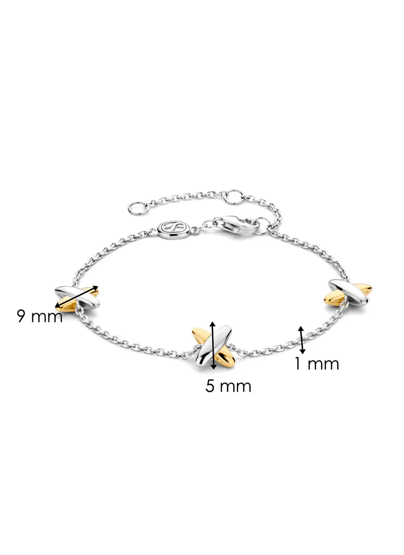 Cross Charm Chain Bracelet - Image 3
