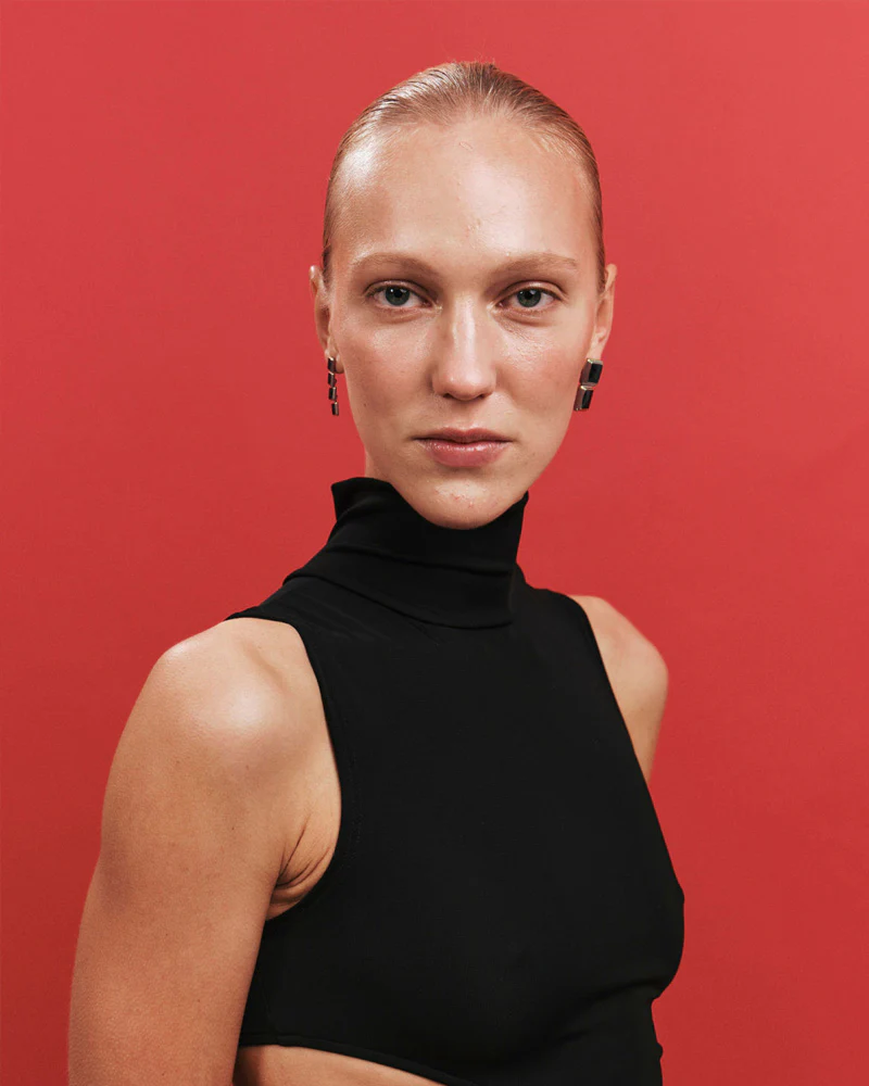 Archer Drop Earrings - Image 2