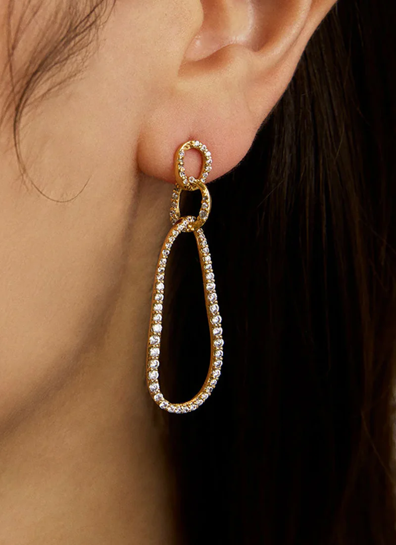 Camille Drop Earrings - Image 2