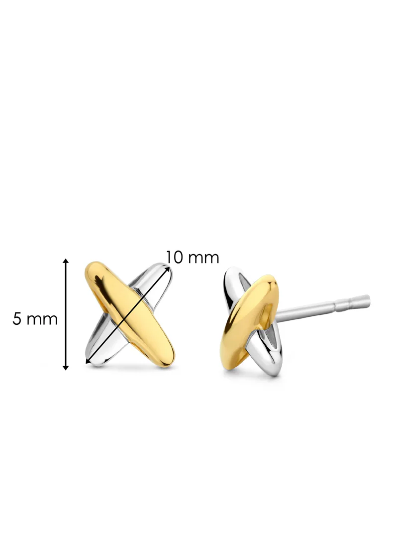 Cross Charm Studs - Image 5