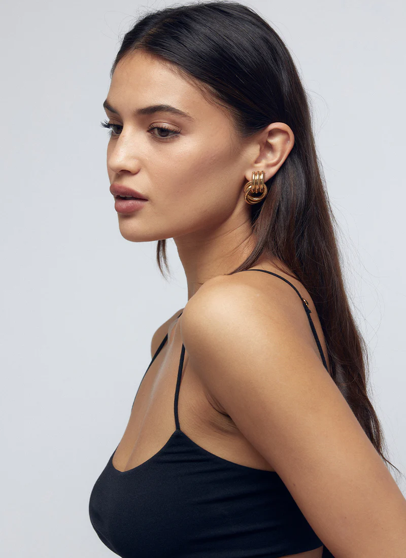Mini Knot Earrings - Image 2
