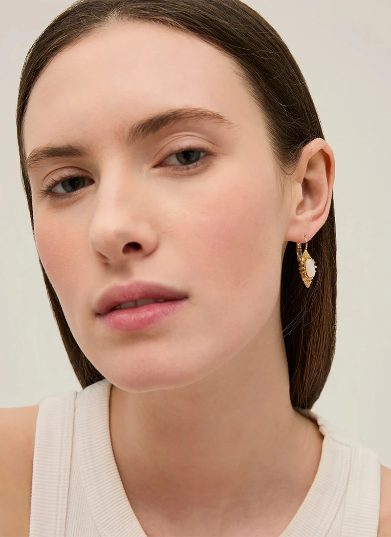 Serti Talisman Earrings