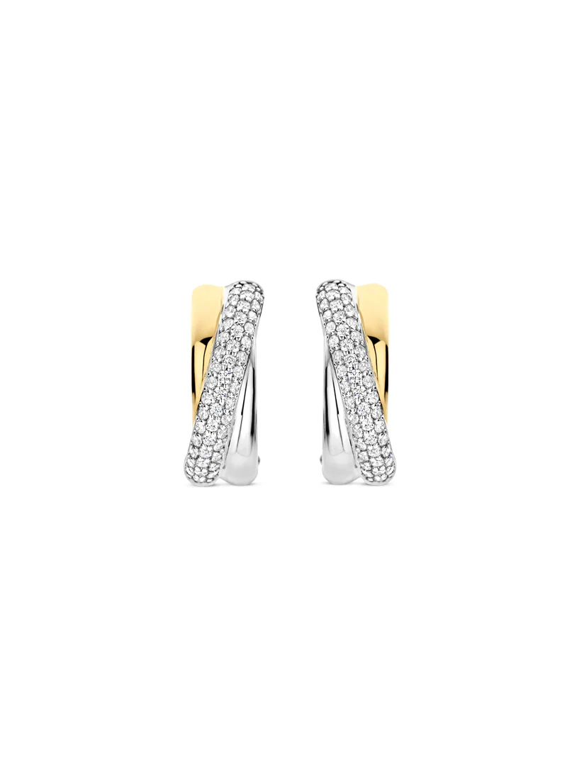 Stacked Crystal Earrings - Image 5