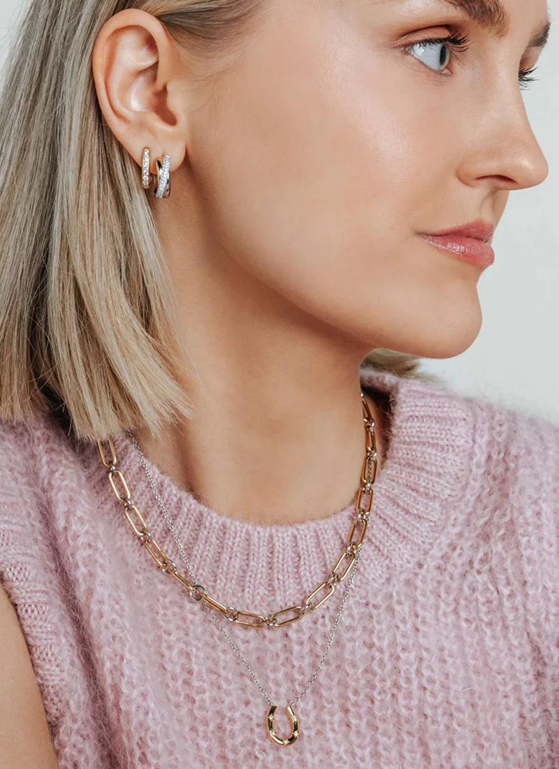 Stacked Crystal Earrings - Image 9