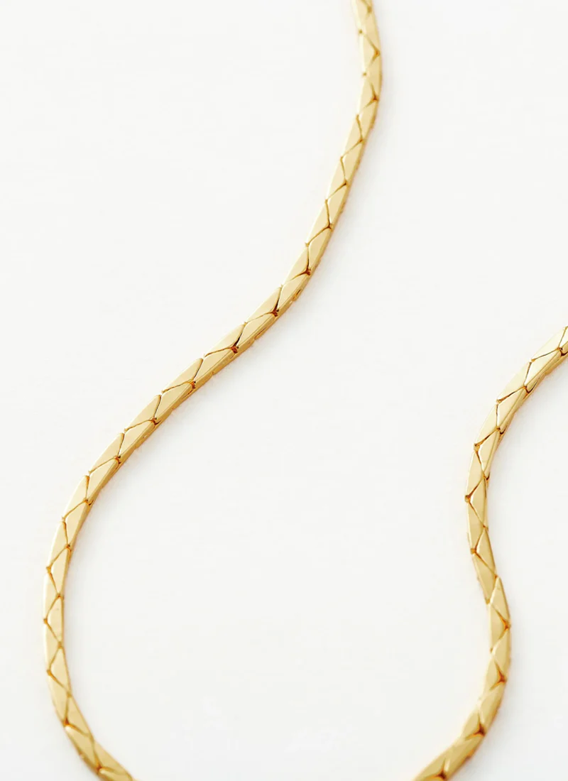Lucy Williams Cobra Snake Chain Necklace - Image 5