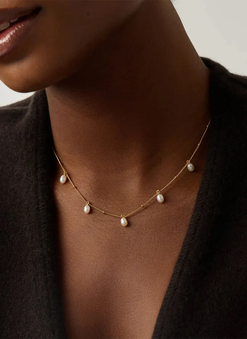 Pearl Baya Baroque Chain Choker