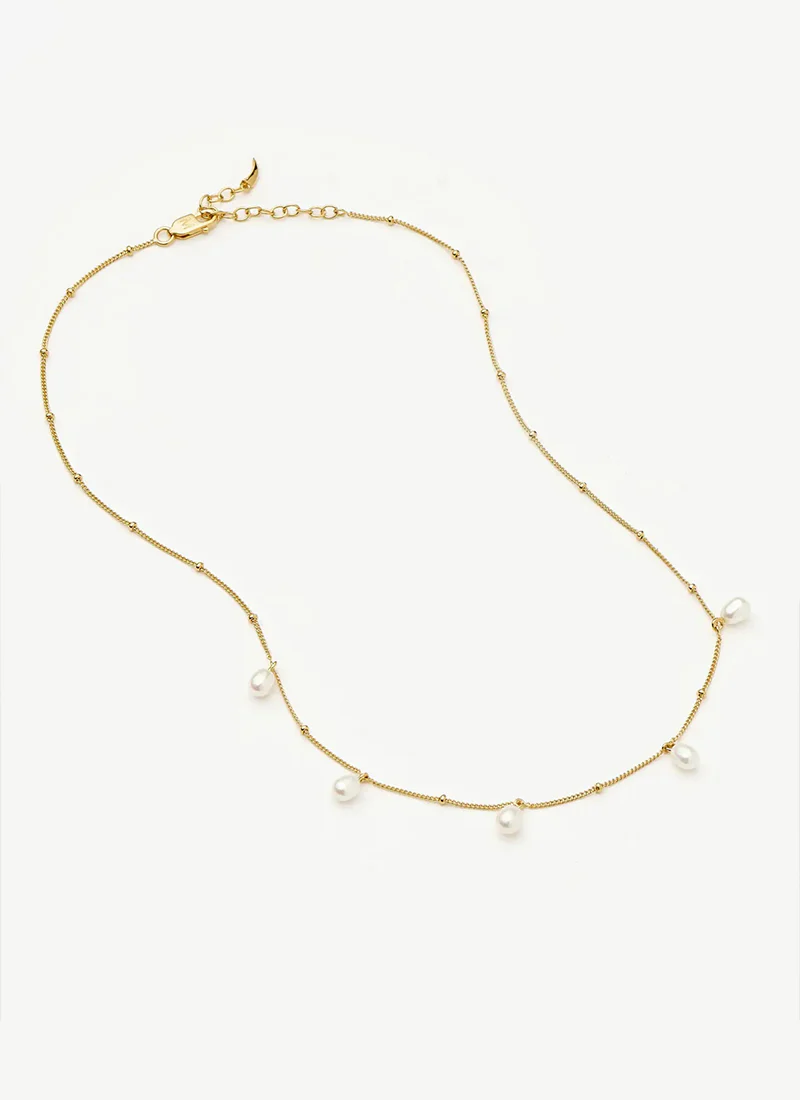 Pearl Baya Baroque Chain Choker - Image 2