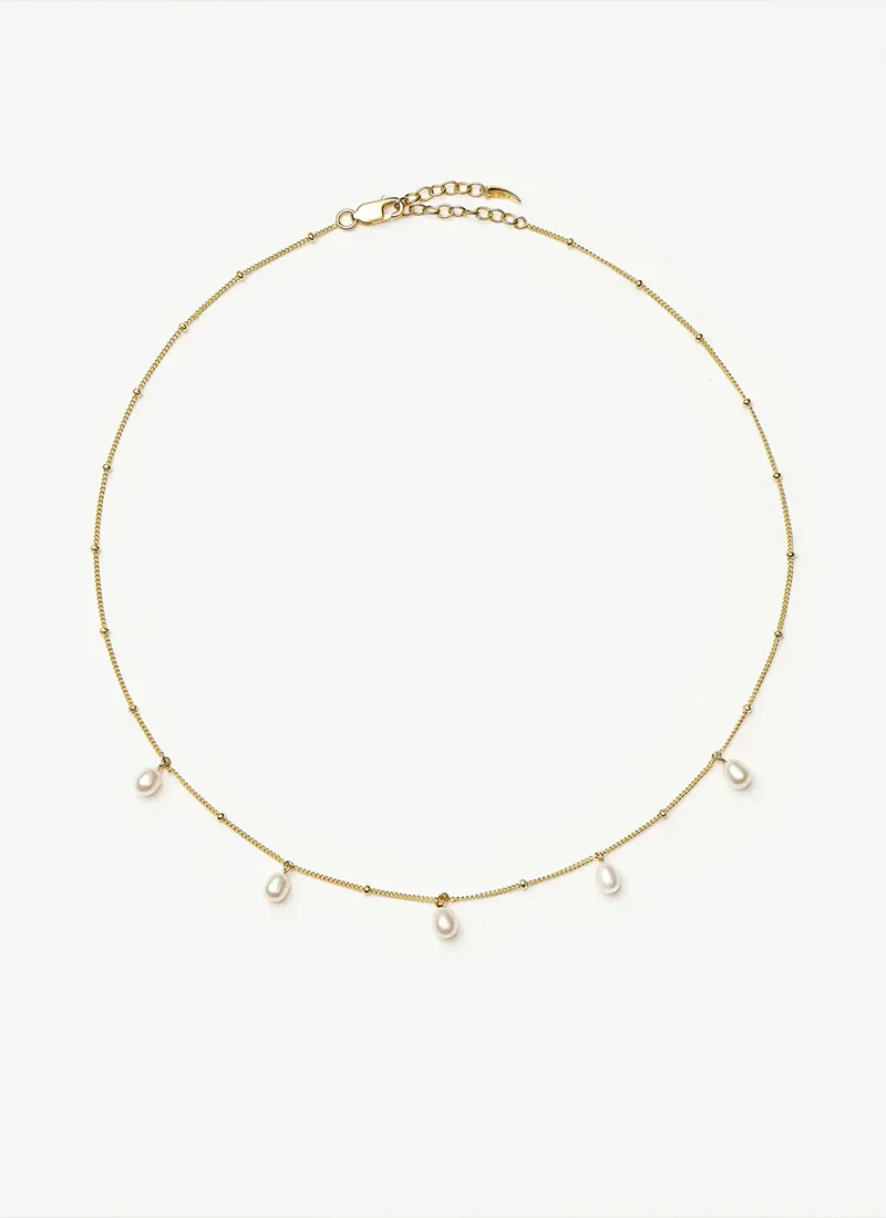 Pearl Baya Baroque Chain Choker - Image 4