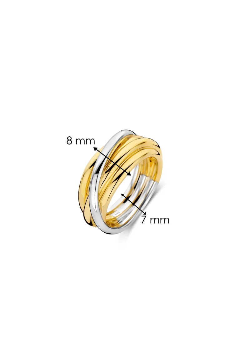 Stacked Bi Colour Ring - Image 6