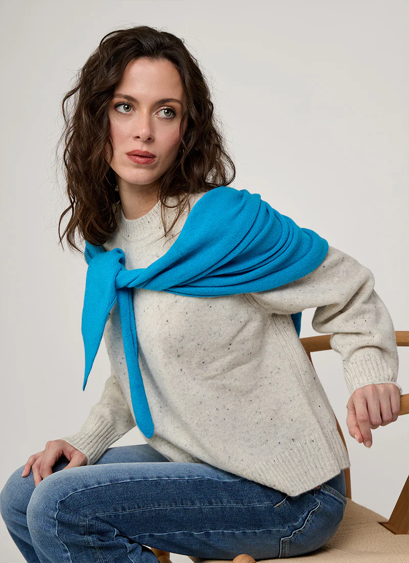 Cashmere Triangle Scarf - Image 3