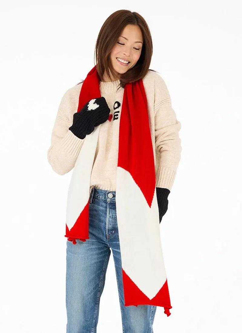 Imperfect Heart Scarf