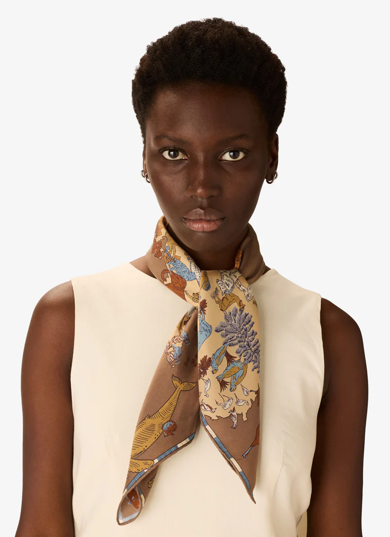 Square Atlas Scarf