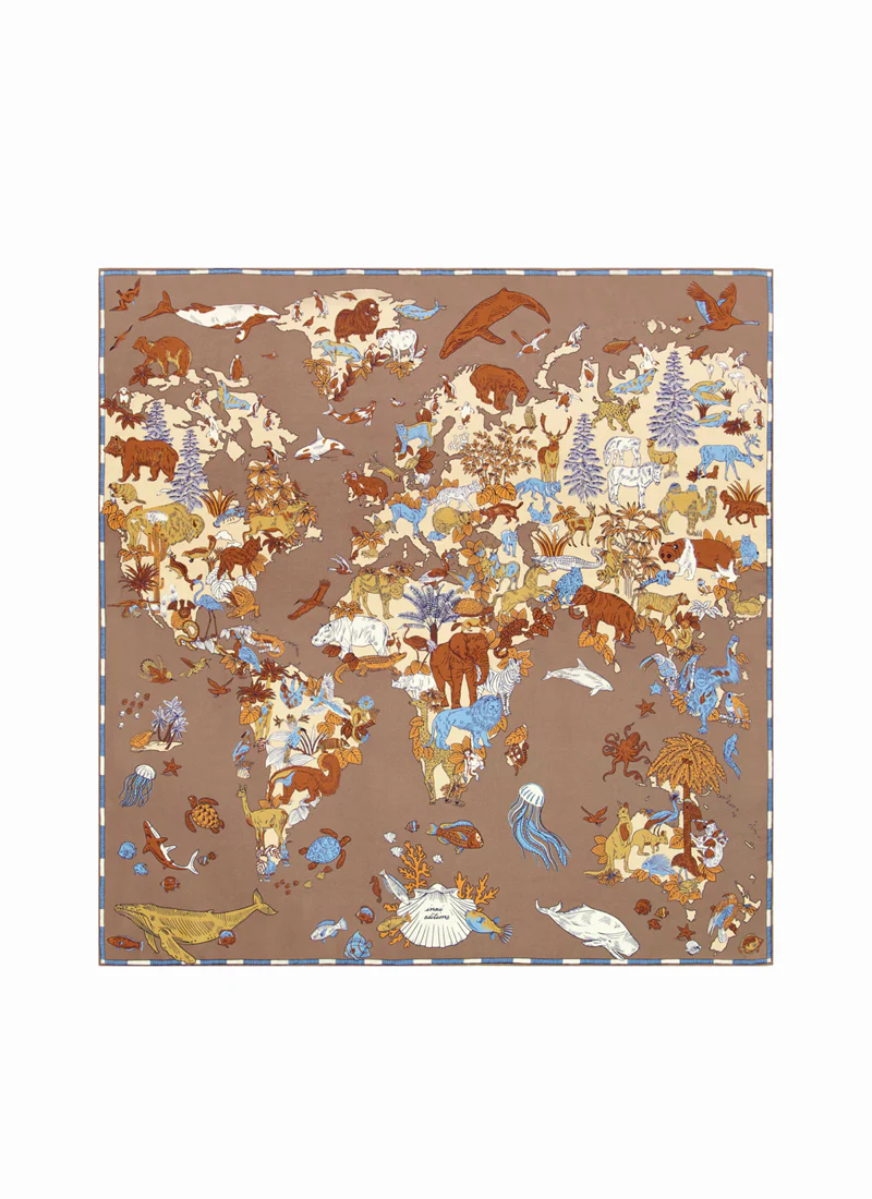 Square Atlas Scarf - Image 5