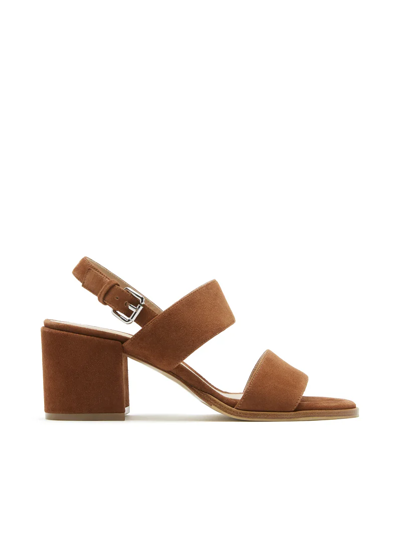 Flemming Suede Heeled Sandal