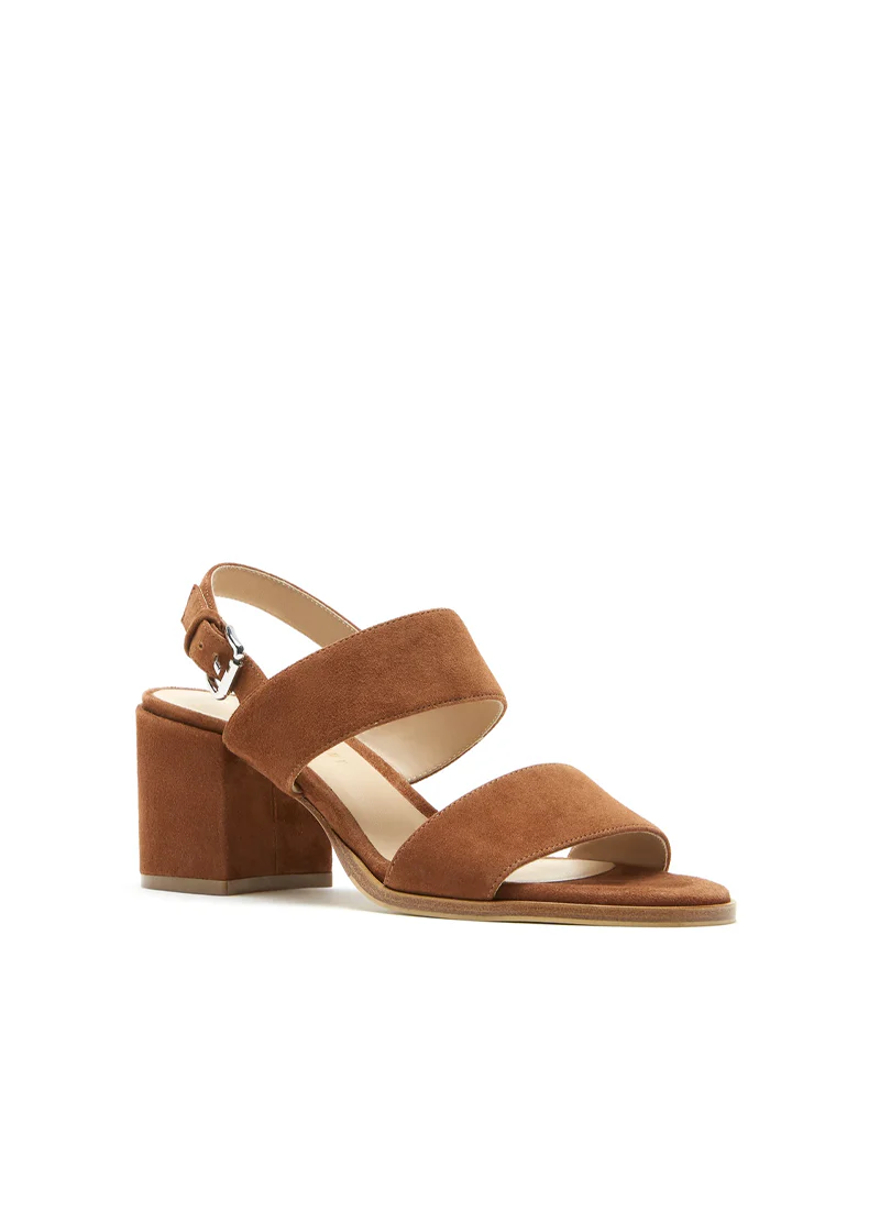 Flemming Suede Heeled Sandal - Image 3