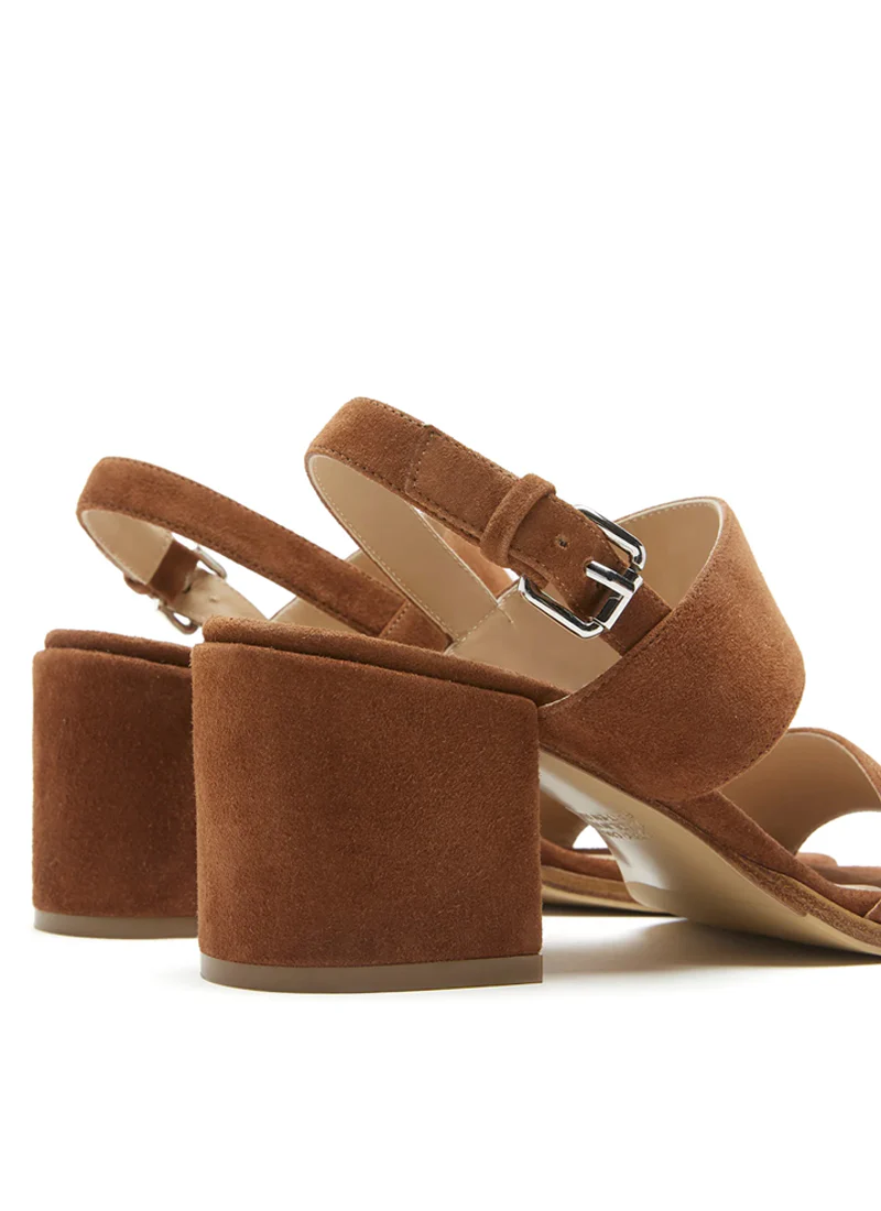 Flemming Suede Heeled Sandal - Image 5